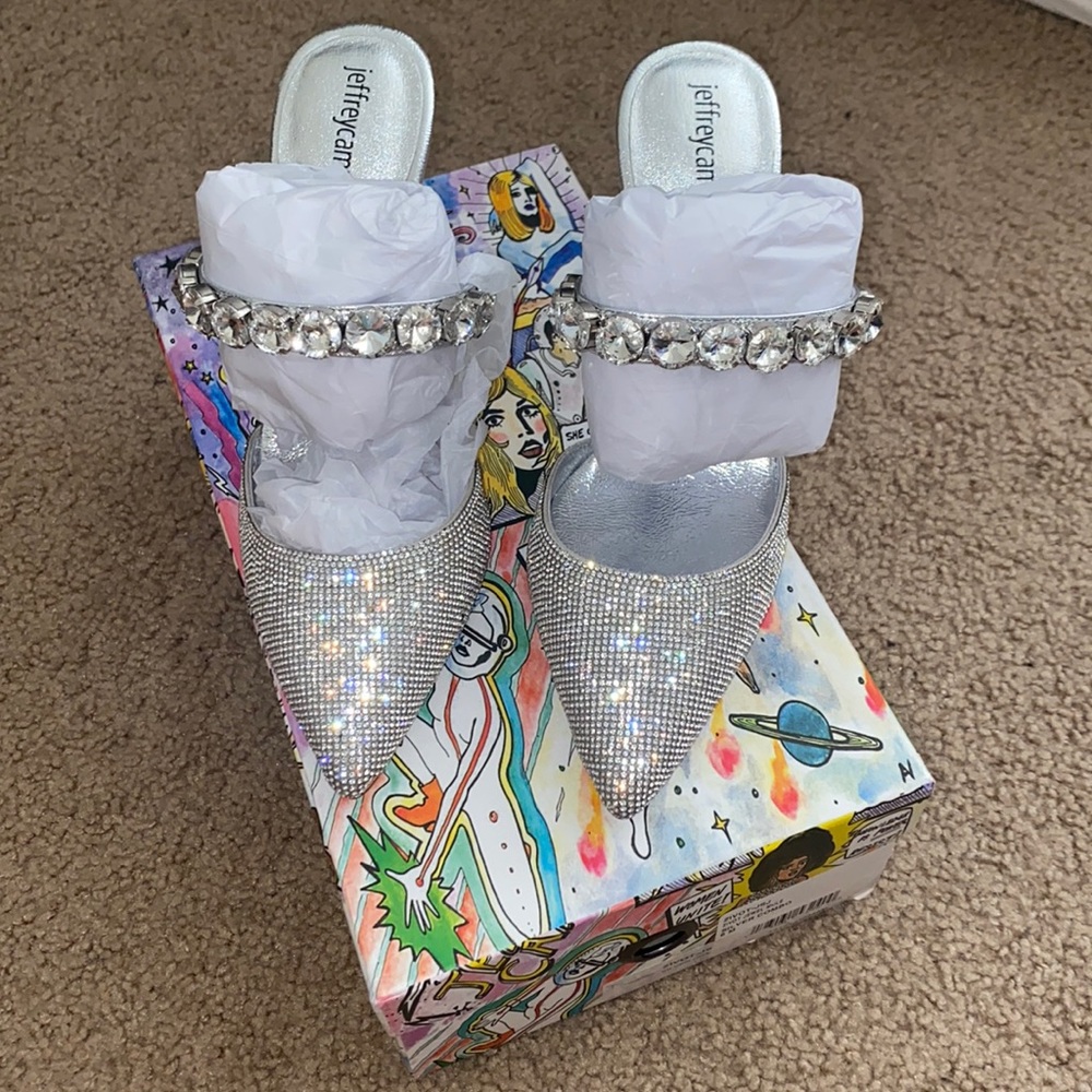 Jeffrey Campbell Heel Mules